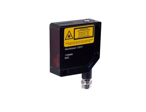 Czujnik laserowy odbiciowy 48x35x12mm Sn: 5500mm 10-30V DC PNP antykoincydencyjne złącze M8 IP67 PR160470