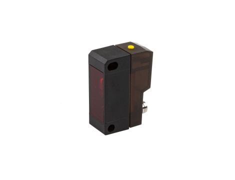 Czujnik laserowy refleksyjny 15x32x43mm Sn: 10000mm 10-30V DC PNP NO złącze M8 4pin IP67 PR430170