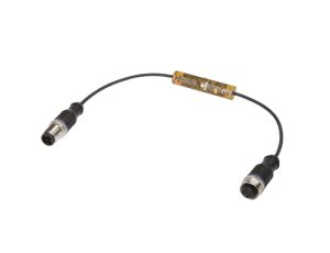 Czujnik czasowy z opóźnieniem wyłączania 0-0,03s 10-35V DC NO 3-pinowe złącze M12 0,3m IP67 VY03E115