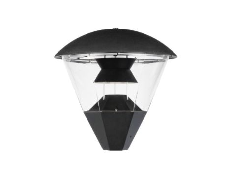 Oprawa parkowa ogrodowa uliczna E27 BARCELLONA IP65 czarna 1605.101N