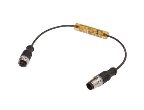 Czujnik czasowy z opóźnieniem wyłączania 0-0,15s 10-35V DC NO kabel 3-pinowy 0,3m IP67 VY030124