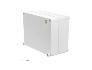 INDUSTRIAL Puszka hermetyczna n/t 220x170x107 z zawiasami IP65 szara 2717-03