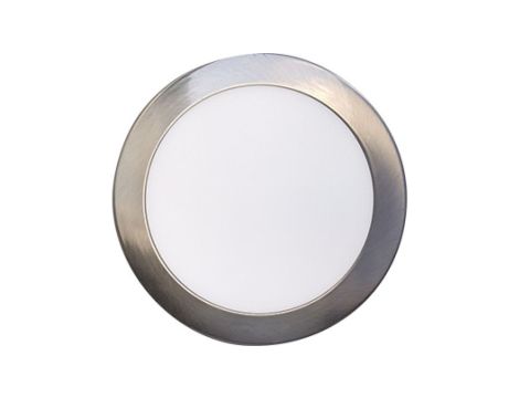 Oprawa nasufitowa LED 12W 850lm 3800K/neutralna IP20 okrągły matowy chrom LED60 FENIX-R matt chrome 12W NW GXDW262