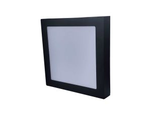 Oprawa nasufitowa LED 18W 1350lm 3800K/neutralna IP20 kwadratowy czarny LED90 FENIX-S Black 18W NW GXDW368