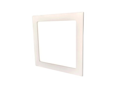 Oprawa downlight LED 18W 1350lm 6000K/chłodna IP44/20 kwadratowy do wbudowania biały LED90 VEGA-S White 18W CW GXDW013