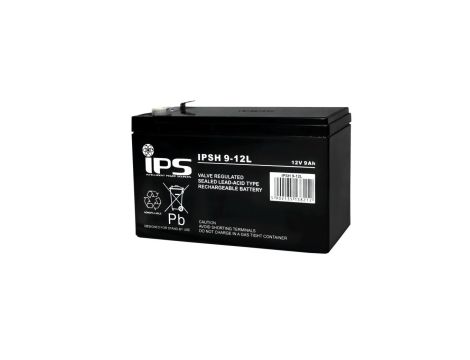 Akumulator VRLA AGM 12V 9Ah (żywotniość 6-9lat) IPSH 9-12L T2