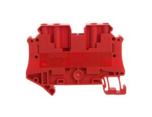 Złączka szynowa 4-przewodowa 4mm2 czerwona Ex UT 4-QUATTRO RD 3074460 /50szt./