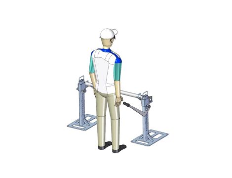 Podnośniki do bębnów kablowych / Podnośnik do bębnów kablowych 0,5t / PH-05T