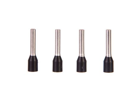 Tulejka 1,5mm2 czarna długość 10mm 216-244 /1000szt./