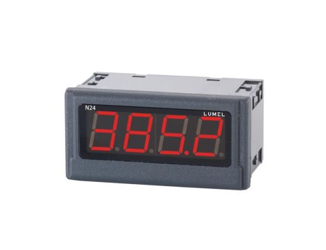 Miernik cyfrowy do oczytu pomiaru z Pt100 -50-150C zasilanie 230V AC atestem KJ N24 T110100M1