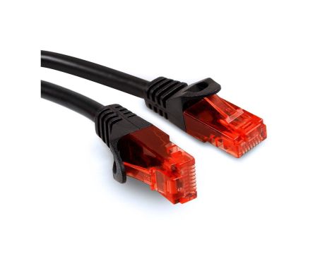 Przewód kabel patchcord UTP cat6 wtyk-wtyk 3m czarny Maclean MCTV-742 MCTV-742