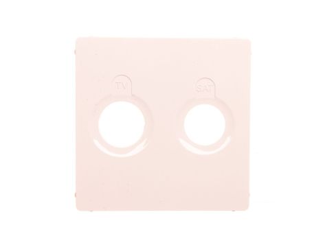 VALENA LIFE Plakietka gniazda antenowego kremowy 754821