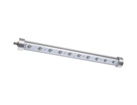 Oświetlenie maszynowe LED fi45mm dł: 420mm białe światło 14W 2900lx 5000K 22-28V DC złącze M12 4pin IP67 AO000304