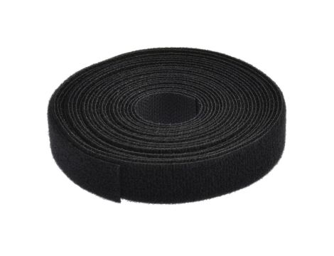 Taśma rzepowa 20mm 5m czarna Back To Back