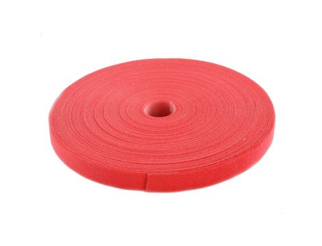 Taśma rzepowa 20mm 25m czerwona Back To Back