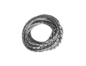 Osłona maskująca na kable Maclean MCTV-684S (5*6mm) 3m srebna spirala MCTV-684