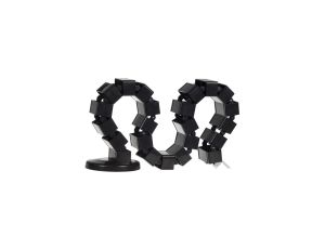 Organizator maskownica kabli do biurka Maclean MC-727 B czarna, regulowana długość MC-727