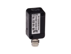 Czujnik indukcyjny 28x10x16 mm zabudowany Sn: 2 mm 10-30V DC PNP NC złącze M8 IP67 IB160275