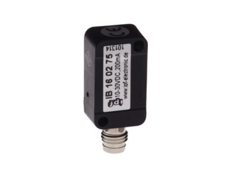 Czujnik indukcyjny 28x10x16 mm zabudowany Sn: 2 mm 10-30V DC PNP NC złącze M8 IP67 IB160275