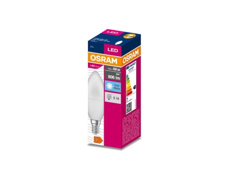 Żarówka LED VALUE CLASSIC B 60 E14 7,5W 806lm 4000K 840 FR non-dim 4058075311886