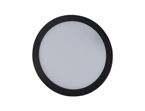 Oprawa downlight LED 24W 1800lm 3800K/neutralna IP44/20 okrągły do wbudowania czarny LED120 VEGA-R Black 24W NW GXDW370