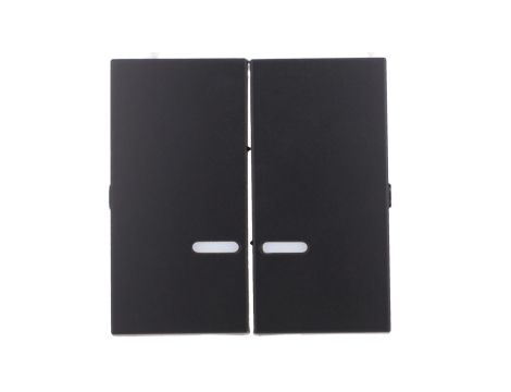 Simon 54 Klawisze z oczkiem do mechanizmów: SW5M SP2M czarny mat DKW5L/49