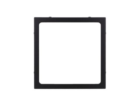 Simon 54 Pierścień dekoracyjny czarny mat DPRZ/49