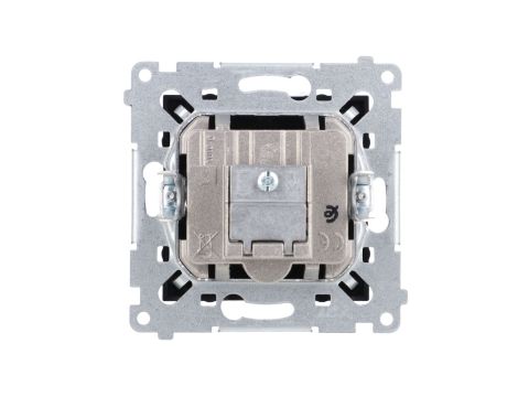 Simon 54 Gniazdo R-TV-DATA (moduł) czarny mat DAD.01/49