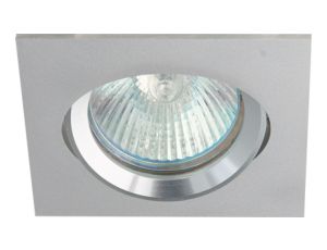 Oczko 50W/12V MR16 IP20 kwadrat ruchome aluminiowe IZZY DTL50-AL GXPA004