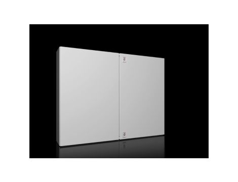 AX Obudowa kompaktowa 1000x760x210 mm blacha stalowa z pł. mont. drzwi podwójne 2 zamki dźwigienkowe 1100.000