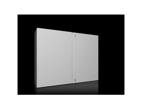 AX Obudowa kompaktowa 1000x760x300 mm blacha stalowa z pł. mont. drzwi podwójne 2 zamki dźwigienkowe 1130.000