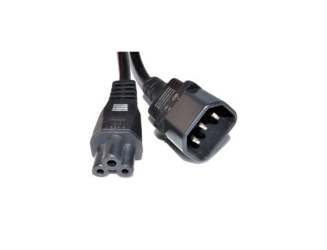 Przedłużacz kabel Zasilania C14 Na C5 1.8M Czarny ICOC 15-NC
