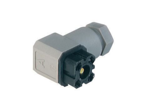 Złącze gniazdowe serii G żeńskie kątowe 4-pinowe 50 V AC/DC 6 A G 4 W 1 F Au UM gr