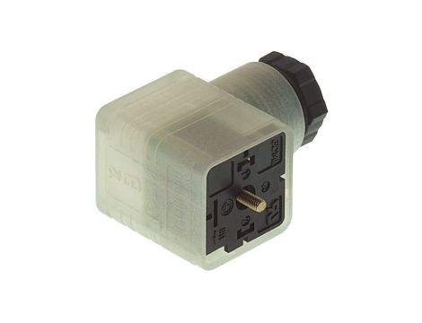 Złącze do samokonfekcjonowania zaworowe typu A żeńskie 3-pinowe kątowe GDML 2011 LED 48 HH