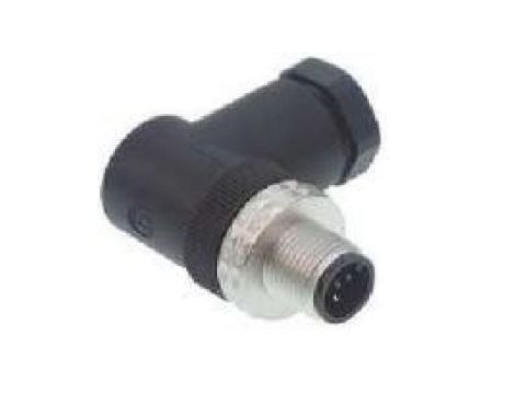 Złącze do samokonfekcjonowania M12 męskie kątowe 5-pinowe ze złączem śrubowym ELWIST 5012 PG9