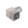 Złącze zaworowe serii GDM żeński 3-pinowe (2+PE) śrudowe PG11 dioda LED 24 V AC/DC 1 A GDML 2011 LED 24 HH grau