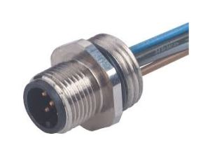 Złącze gniazdowe M12 męskie 5-pinowe kodowanie-A 50 V AC/60 V DC 4A ELST 512 PG9