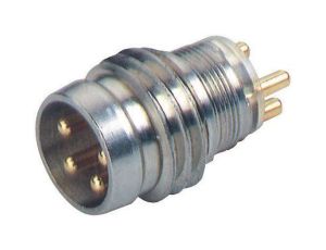 Złącze gniazdowe M8 męskie 4-pinowe kodowanie-A 30 V AC/DC 4A ELST 4408 RV KH