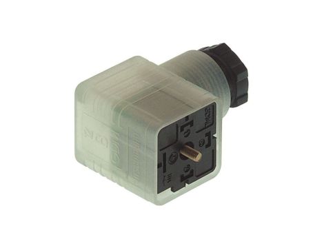 Złącze do samokonfekcjonowania zaworowe typu A żeńskie 4-pinowe kątowe GDML 3011-LED 24 RG