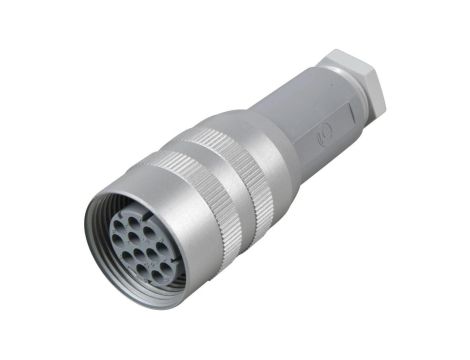 Złącze do samokonfekcjonowania okrągłe DIN żeńskie seria NR 12-pinowe N11R EF S