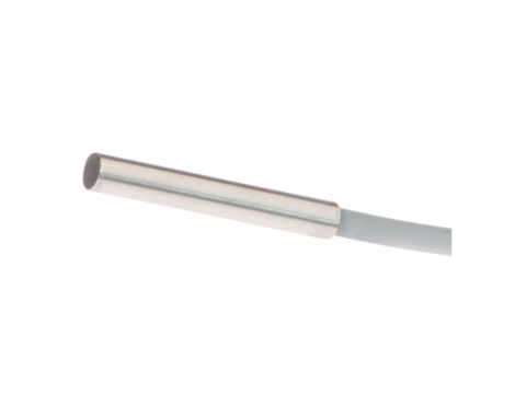 Czujnik indukcyjny śr: 4 mm dł: 27 mm zabudowany Sn: 0,8 mm 10-30V DC PNP NO złącze kablowe M8 0,3m IP67 IBR40175