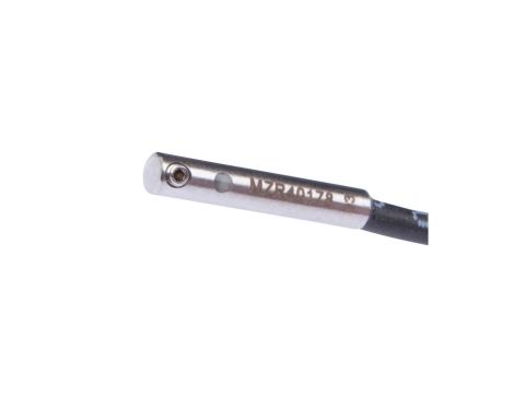 Czujnik magnetyczny na cylinder T-rowek 3,75 mm śr: 3,6 mm dł: 20 mm 10-30V DC PNP NO złącze kablowe M8 3-pinowe 0,3 m IP67 MZR4