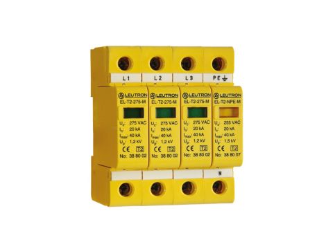 Ogranicznik przepięć Typ T2 20kA TNS EL-T2/3+1-275-FM 388 116