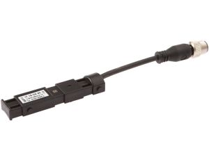 Czujnik indukcyjny 12x19x78 mm niezabudowany Sn: 16 mm 10-30V DC PNP NO złącze kablowe M12 3-pinowe 0,1m IP67 IY19C840