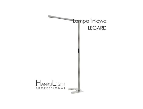 Lampa LED,HanksLight,stojąca, alu,1200*2146mm,up21W/down36W,4000K L4703010 (legard)