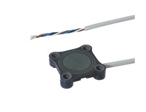 Czujnik pojemnościowy 8x34x34mm zabudowany Sn: 10mm 10-35V DC PNP NO kabel 2m IP67 KBQC0100