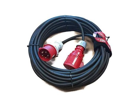 Kabel przedłużacz siłowy 32A/32A 50m 5x4 zmienna faza 243250