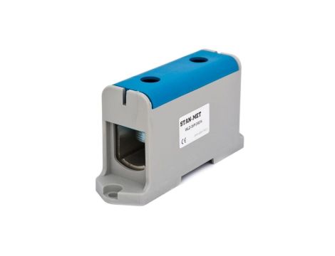 Złączka szynowa gwintowa al/cu 240mm2 niebieska WLZ-35P/240N