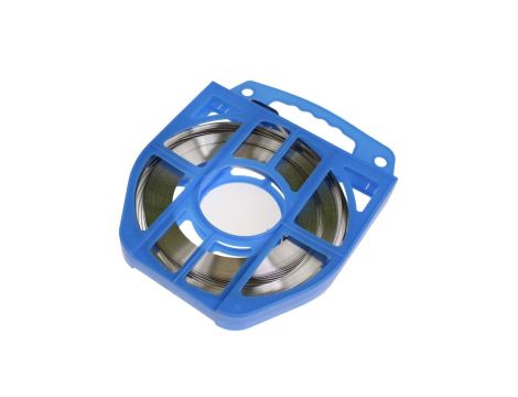 Taśma stalowa w rolce 50m / Taśma do naprężąrki w kasecie / F107 / SS430