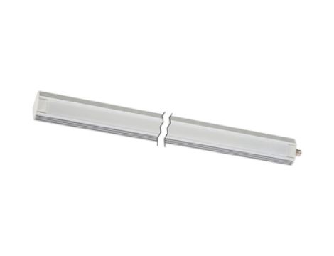Oświetlenie LED miejsca pracy 19x500x19mm białe światło 9,1W 530lx 5000K 22-30V DC złącze M8 3pin IP40 AO000341